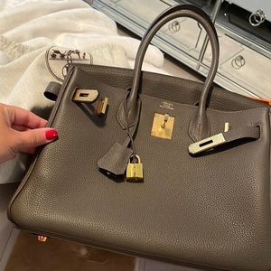hermes birkin gray